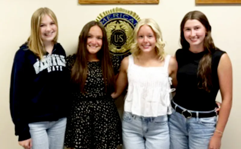 Columbiana Buckeye Girls State delegates
